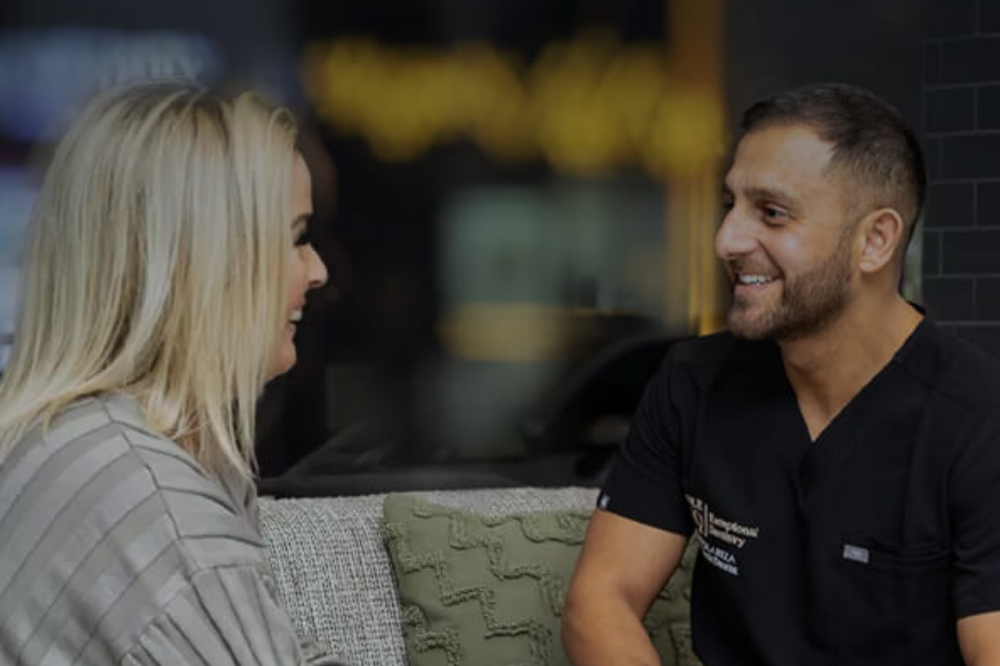 Smile makeover consultation with Dr Pola Reza at dental clinic SmileHQ in Brentwood Essex serving patients from Basildon and surrounding areas