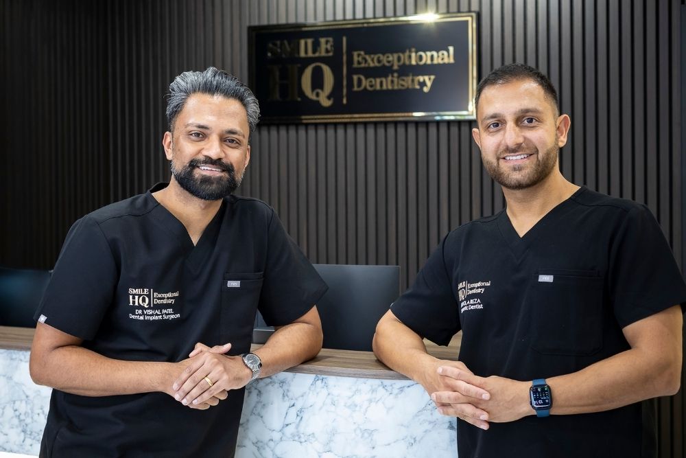 The SmileHQ dental team welcoming patients at the Essex practice